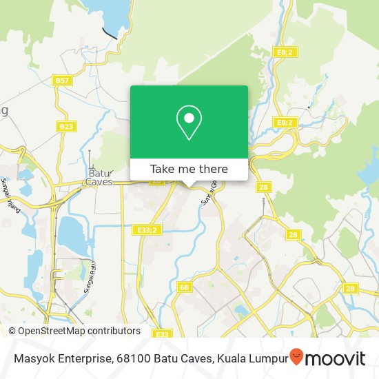 Masyok Enterprise, 68100 Batu Caves map