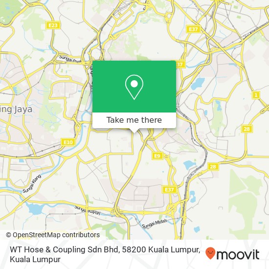 WT Hose & Coupling Sdn Bhd, 58200 Kuala Lumpur map