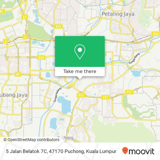 5 Jalan Belatok 7C, 47170 Puchong map