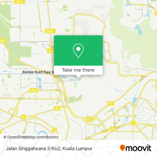 Jalan Singgahsana 3/Ku2 map