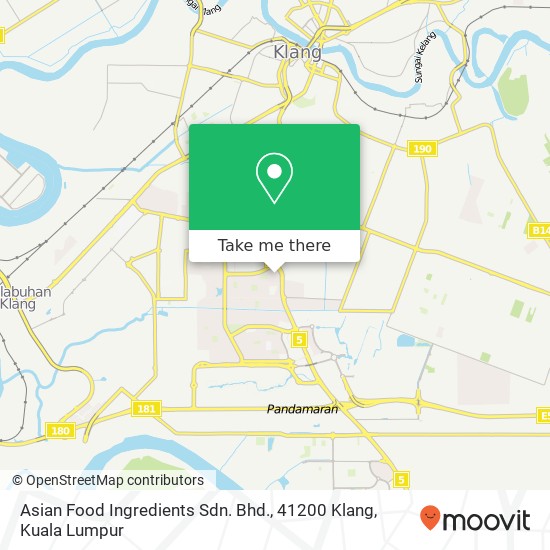 Peta Asian Food Ingredients Sdn. Bhd., 41200 Klang