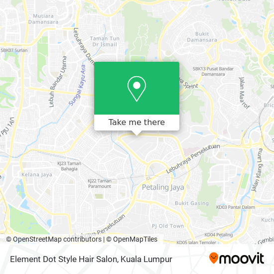 Element Dot Style Hair Salon map