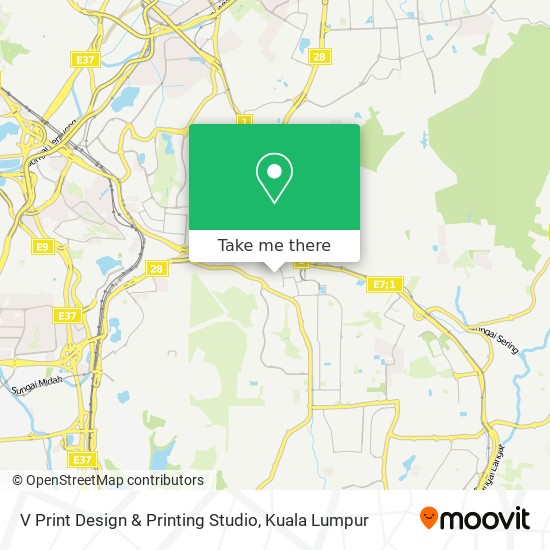 V Print Design & Printing Studio map