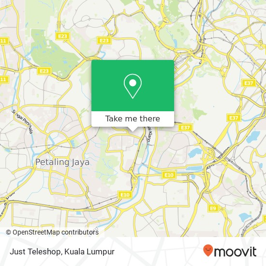 Just Teleshop map