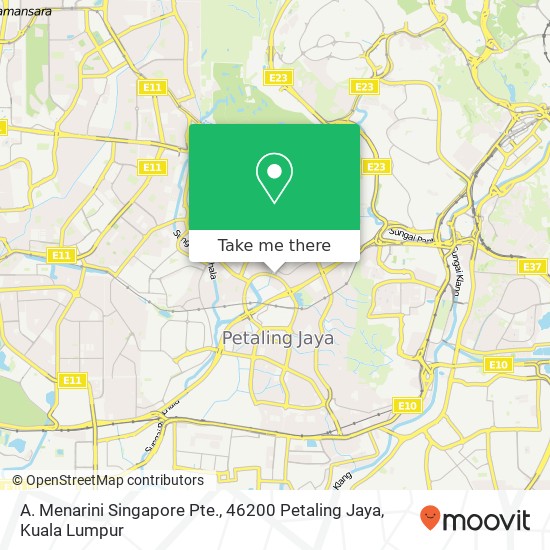 Peta A. Menarini Singapore Pte., 46200 Petaling Jaya