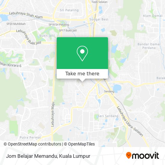 Jom Belajar Memandu map