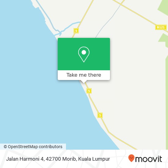 Jalan Harmoni 4, 42700 Morib map