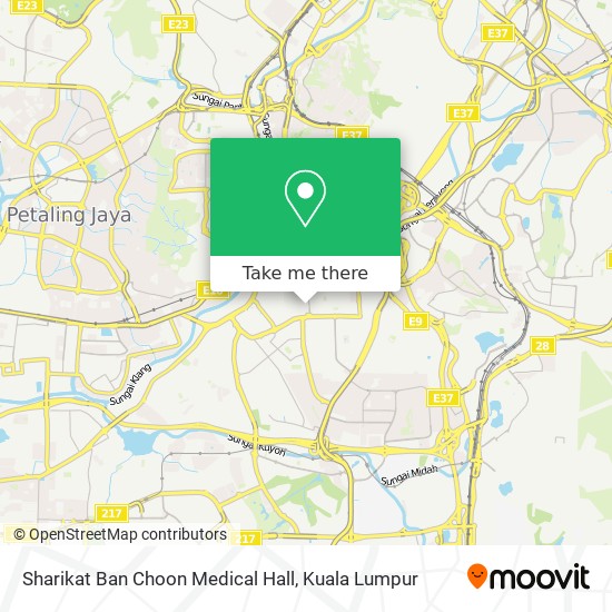 Sharikat Ban Choon Medical Hall map