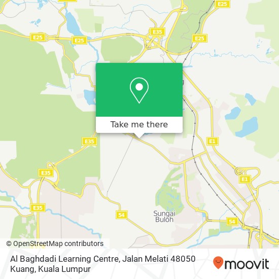 Al Baghdadi Learning Centre, Jalan Melati 48050 Kuang map