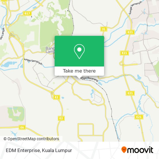 Peta EDM Enterprise