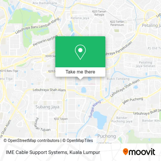 IME Cable Support Systems map