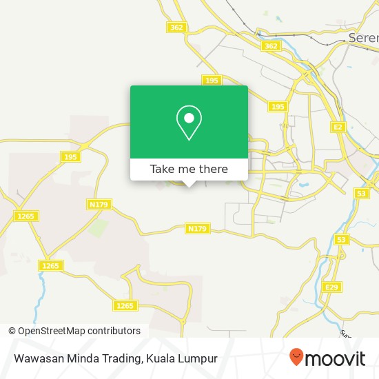 Wawasan Minda Trading, Jalan RK 4 / 11 70300 Rasah map