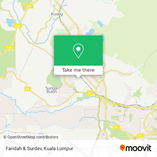 Faridah & Surdev map