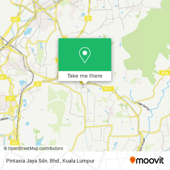 Pintasia Jaya Sdn. Bhd. map