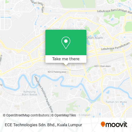 ECE Technologies Sdn. Bhd. map