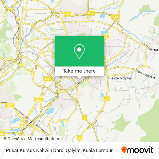 Pusat Kursus Kahwin Darul Qaiyim map