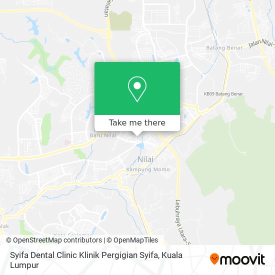 Syifa Dental Clinic Klinik Pergigian Syifa map