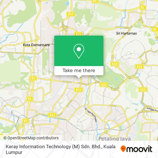 Keray Information Technology (M) Sdn. Bhd. map