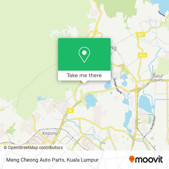 Meng Cheong Auto Parts map