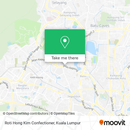 Roti Hong Kim Confectioner map