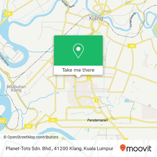 Planet-Tots Sdn. Bhd., 41200 Klang map