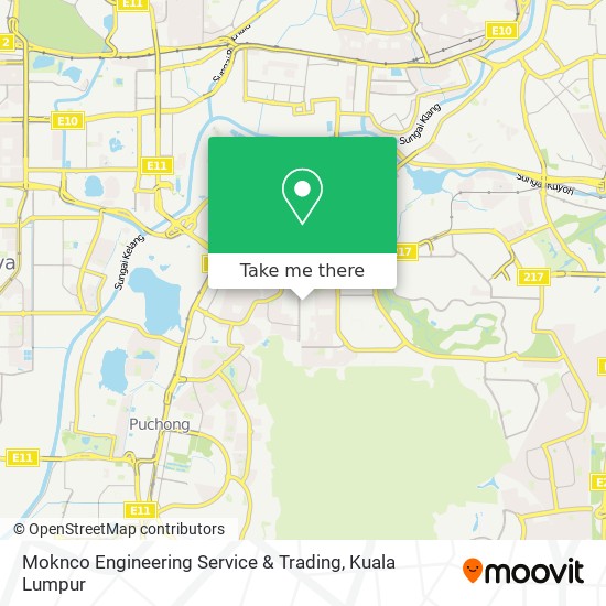 Moknco Engineering Service & Trading map