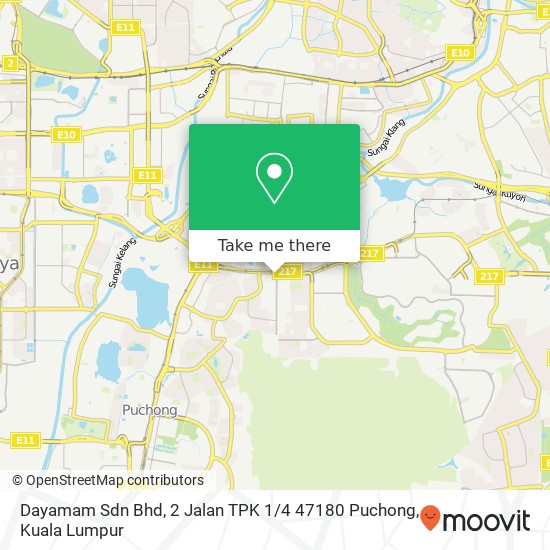 Peta Dayamam Sdn Bhd, 2 Jalan TPK 1 / 4 47180 Puchong