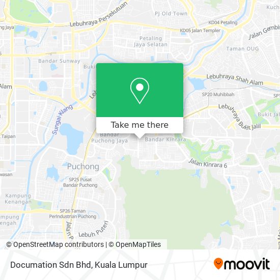Documation Sdn Bhd map