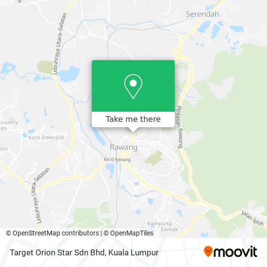 How To Get To Target Orion Star Sdn Bhd In Gombak By Bus Or Train