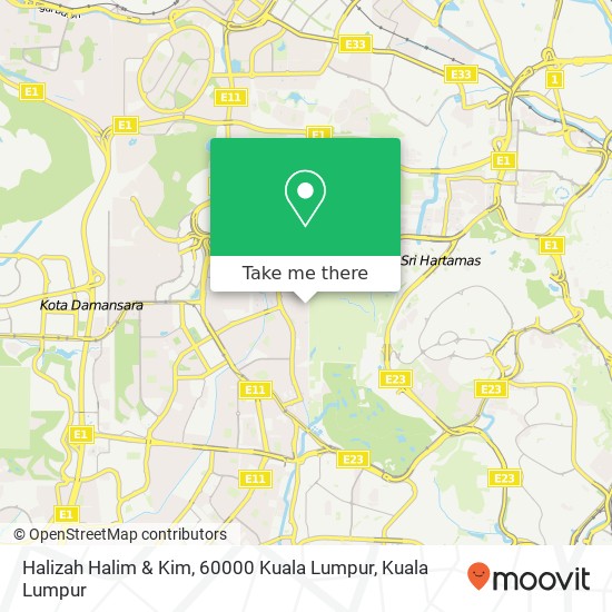 Halizah Halim & Kim, 60000 Kuala Lumpur map