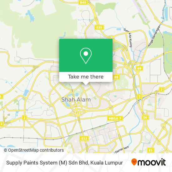 Supply Paints System (M) Sdn Bhd map