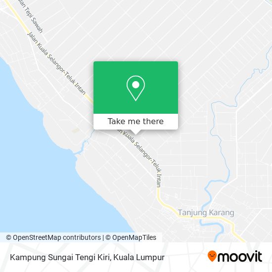 Kampung Sungai Tengi Kiri map