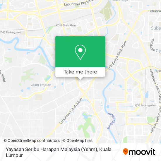 Yayasan Seribu Harapan Malaysia (Yshm) map