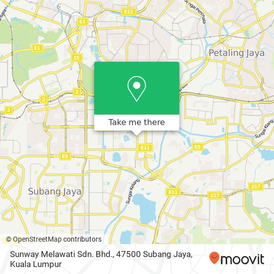 Sunway Melawati Sdn. Bhd., 47500 Subang Jaya map