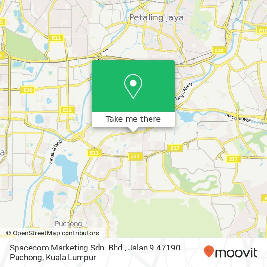 Peta Spacecom Marketing Sdn. Bhd., Jalan 9 47190 Puchong