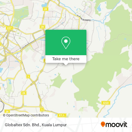 Globaltex Sdn. Bhd. map