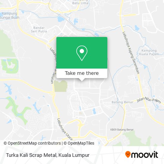 Turka Kali Scrap Metal map