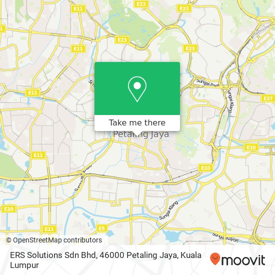 ERS Solutions Sdn Bhd, 46000 Petaling Jaya map