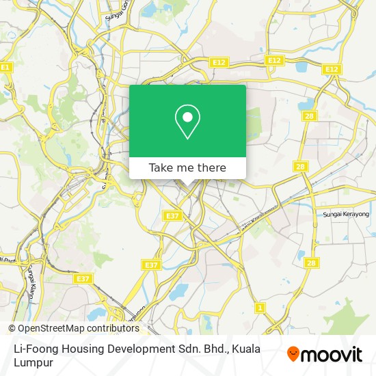 Li-Foong Housing Development Sdn. Bhd. map