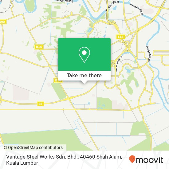 Vantage Steel Works Sdn. Bhd., 40460 Shah Alam map