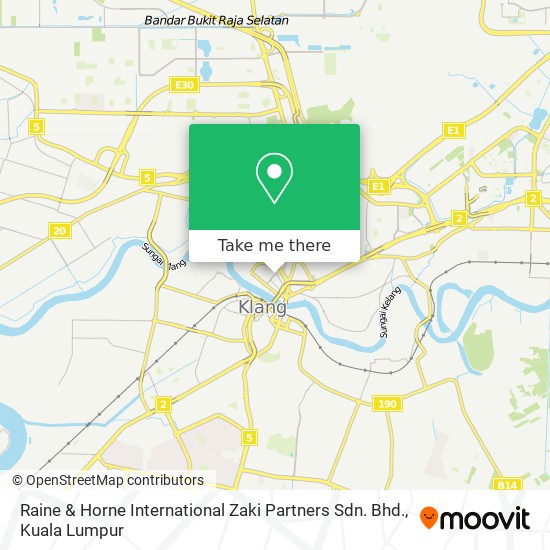 Raine & Horne International Zaki Partners Sdn. Bhd. map