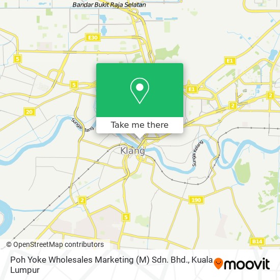 Poh Yoke Wholesales Marketing (M) Sdn. Bhd. map