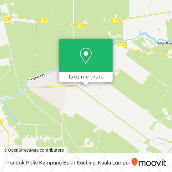 Pondok Polis Kampung Bukit Kuching, 45800 Jeram map