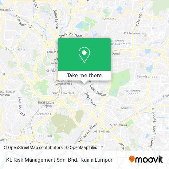 KL Risk Management Sdn. Bhd. map