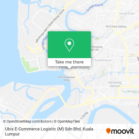 Peta Ubis E-Commerce Logistic (M) Sdn Bhd