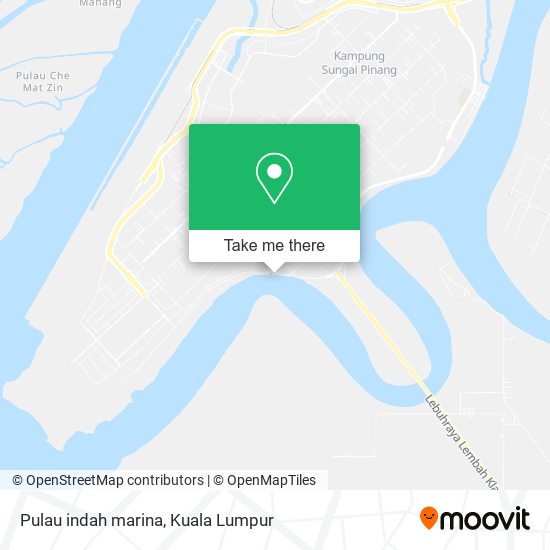 Peta Pulau indah marina