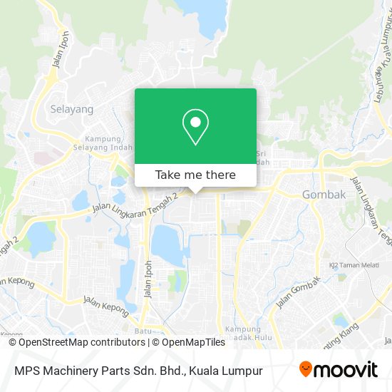 MPS Machinery Parts Sdn. Bhd. map