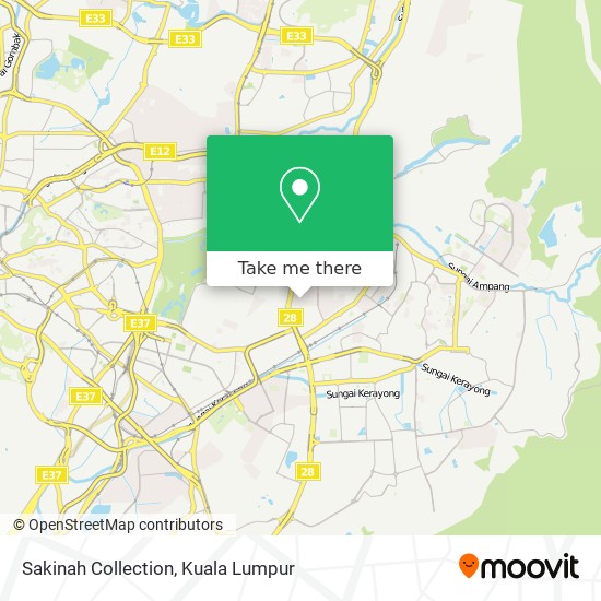 Sakinah Collection map