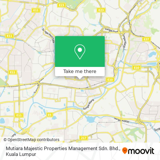 Peta Mutiara Majestic Properties Management Sdn. Bhd.