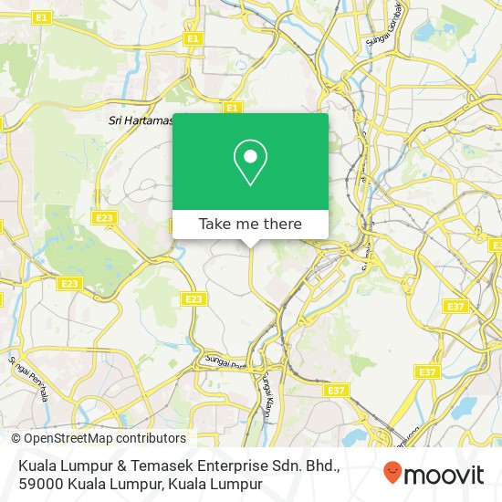 Kuala Lumpur & Temasek Enterprise Sdn. Bhd., 59000 Kuala Lumpur map